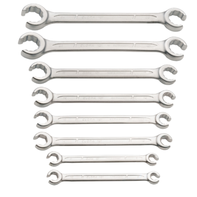 Набор накидных прорезных гаечных ключей 121S M