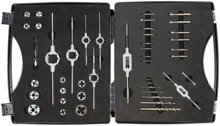Набор резьбонарезного инструмента HSS 1363-SF