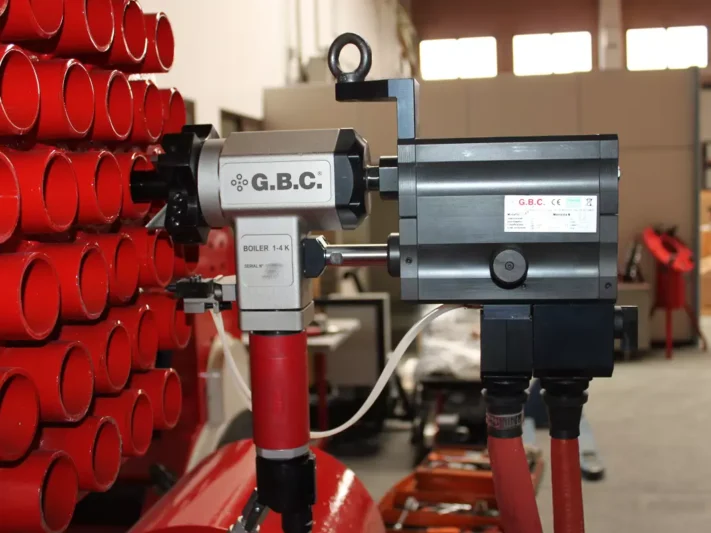 Портативный станок для снятия фаски с труб BOILER 1–4 K AUTO Портативный станок для снятия фаски с труб BOILER 1–4 K AUTO